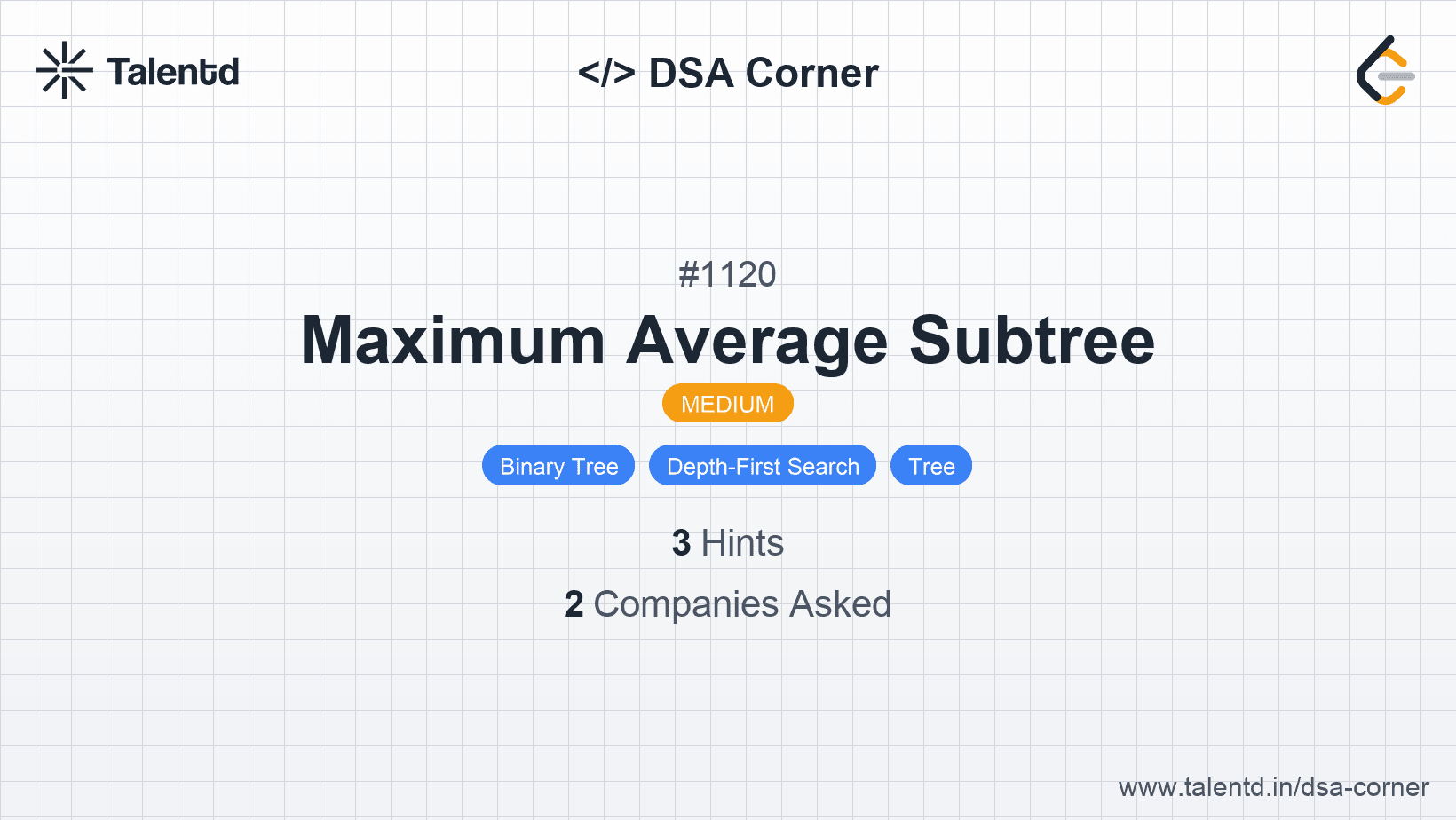Problem visualization for Maximum Average Subtree