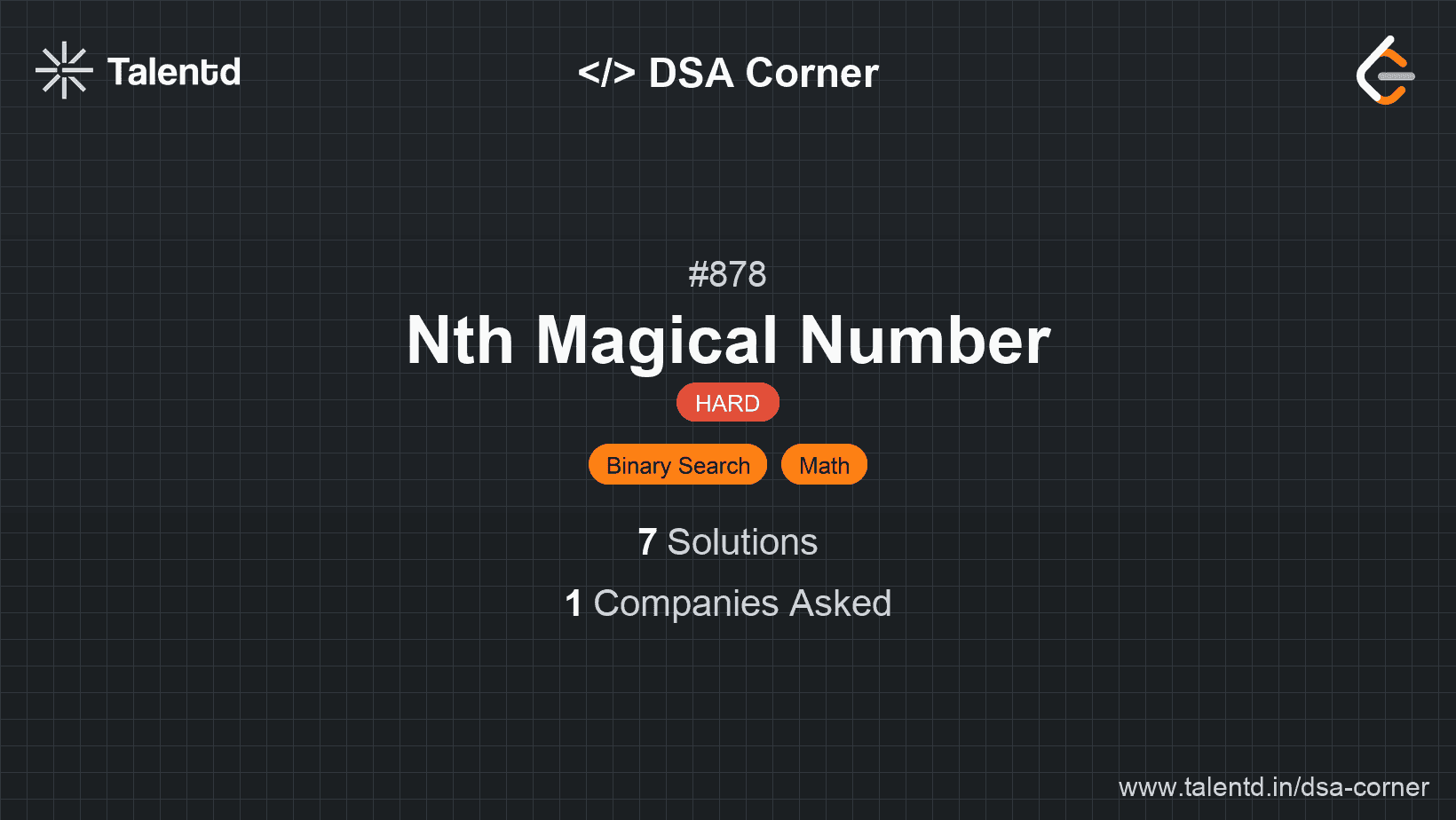 Problem visualization for Nth Magical Number