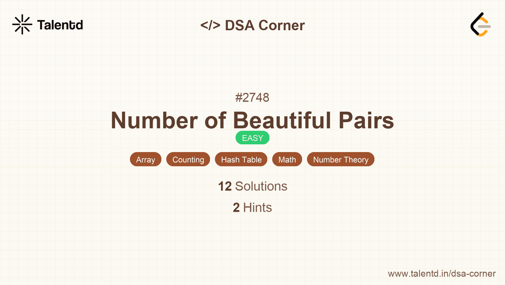 Problem visualization for Number of Beautiful Pairs