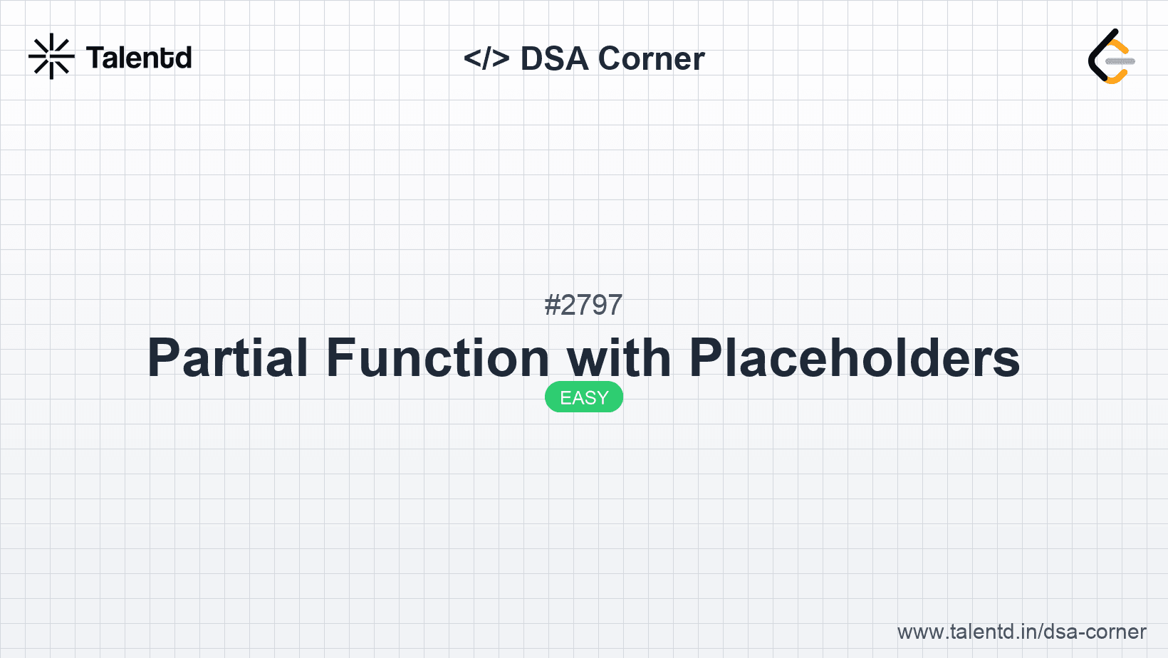 Problem visualization for Partial Function with Placeholders