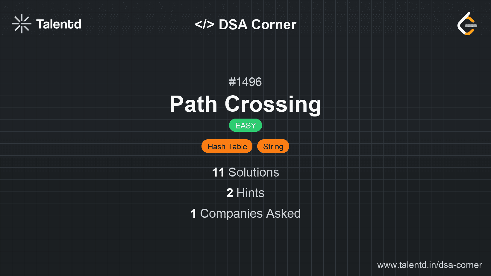 Problem visualization for Path Crossing