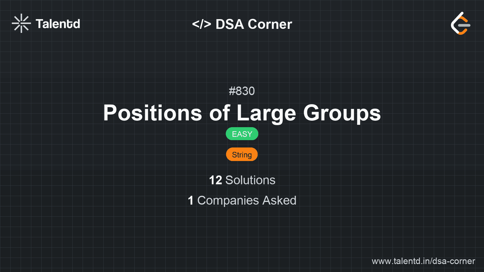 Problem visualization for Positions of Large Groups