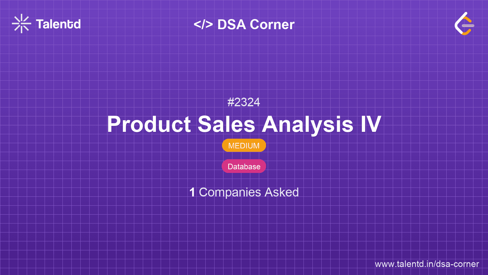 Problem visualization for Product Sales Analysis IV