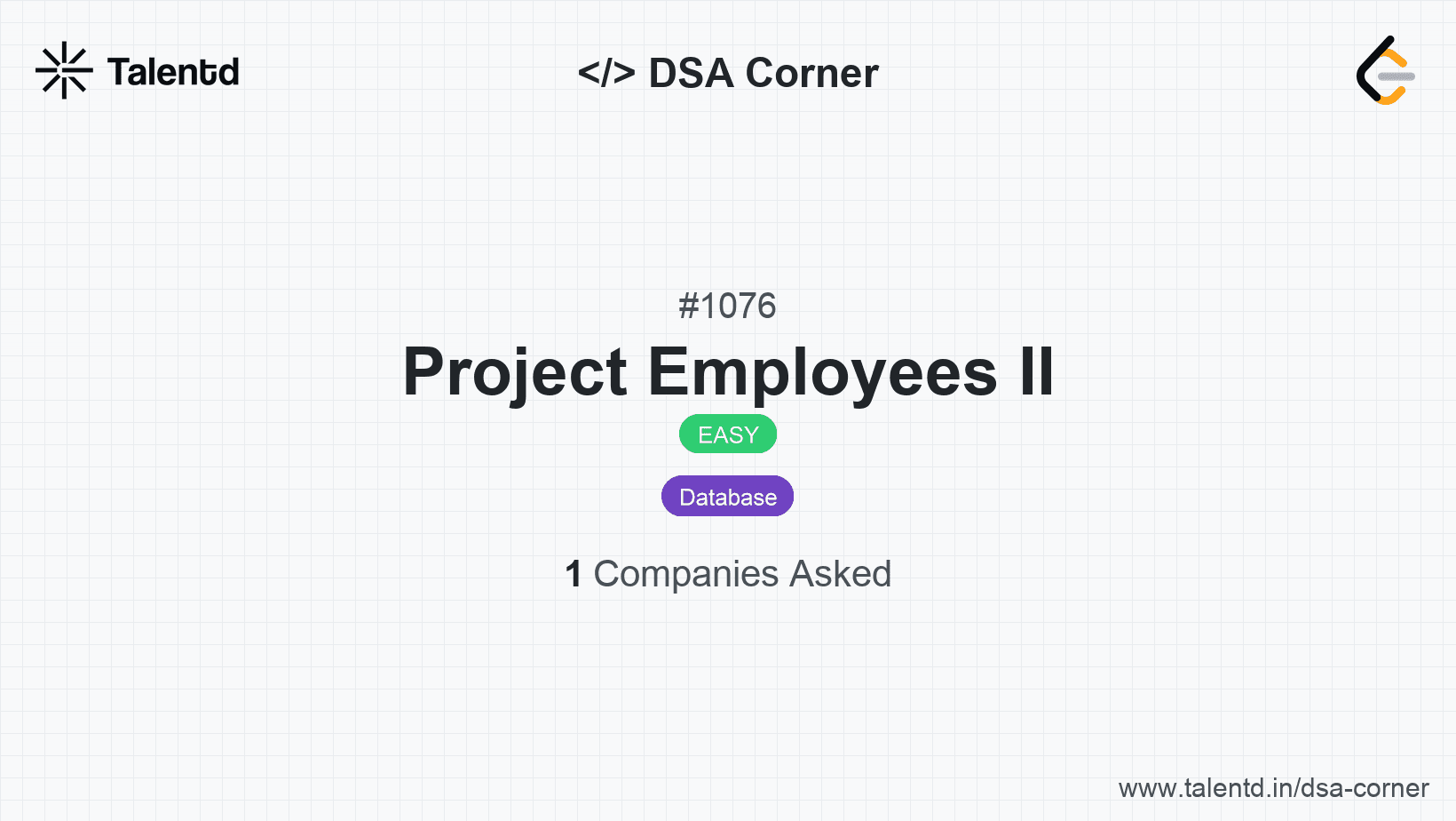 Problem visualization for Project Employees II