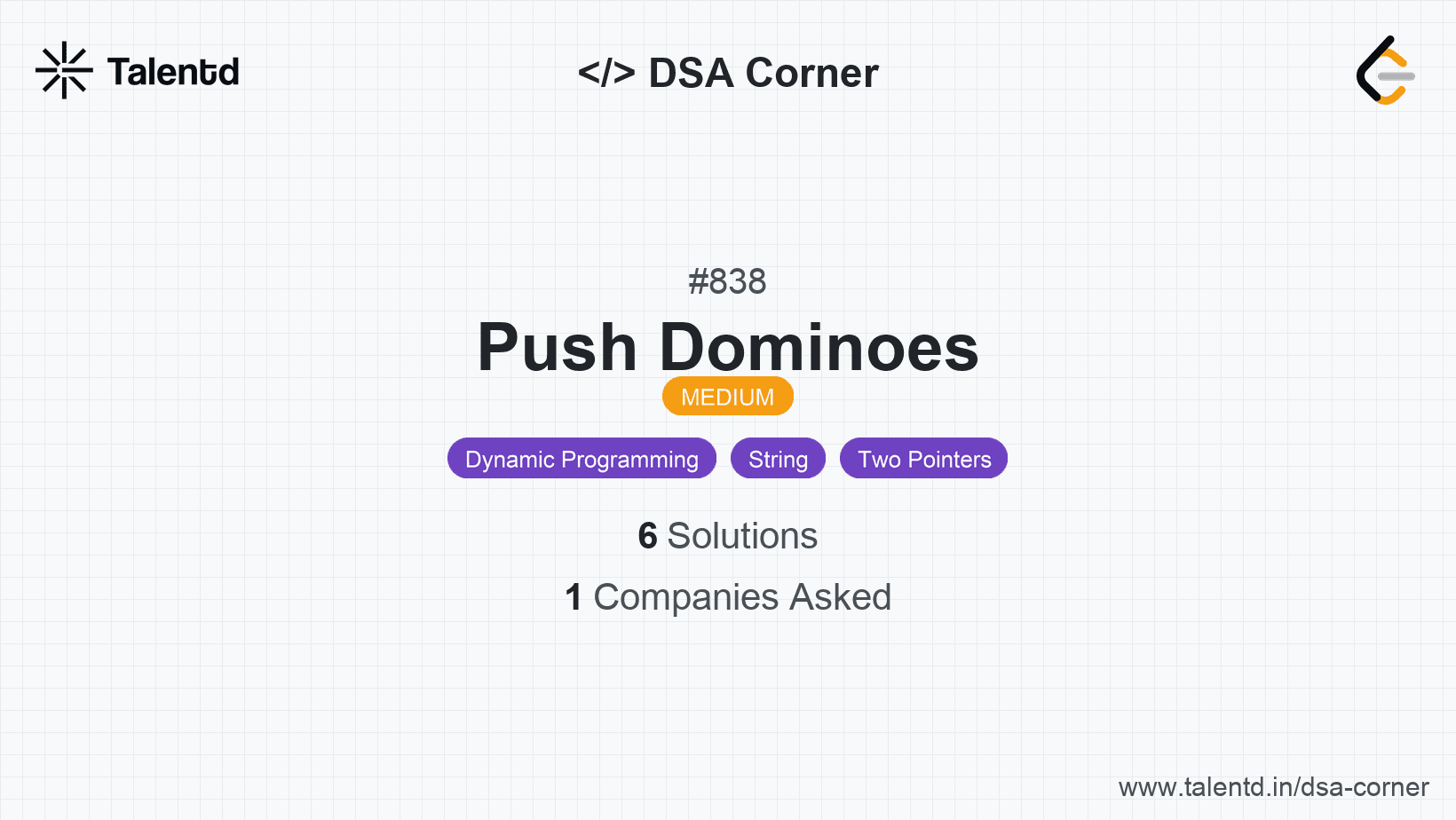 Problem visualization for Push Dominoes