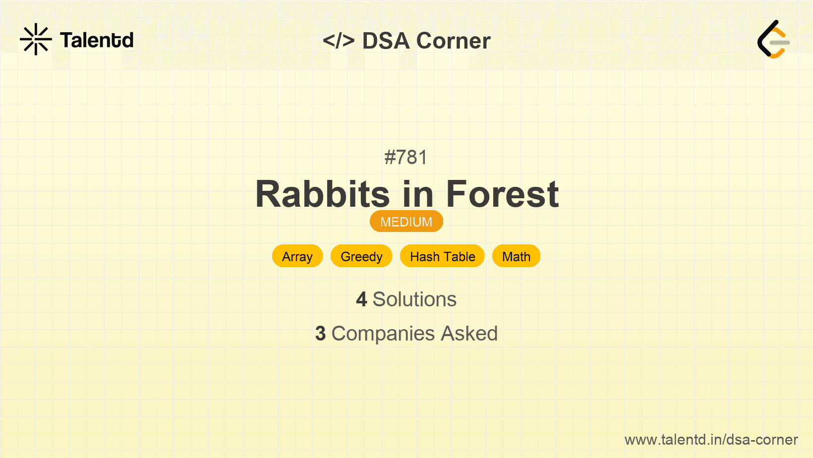 Problem visualization for Rabbits in Forest