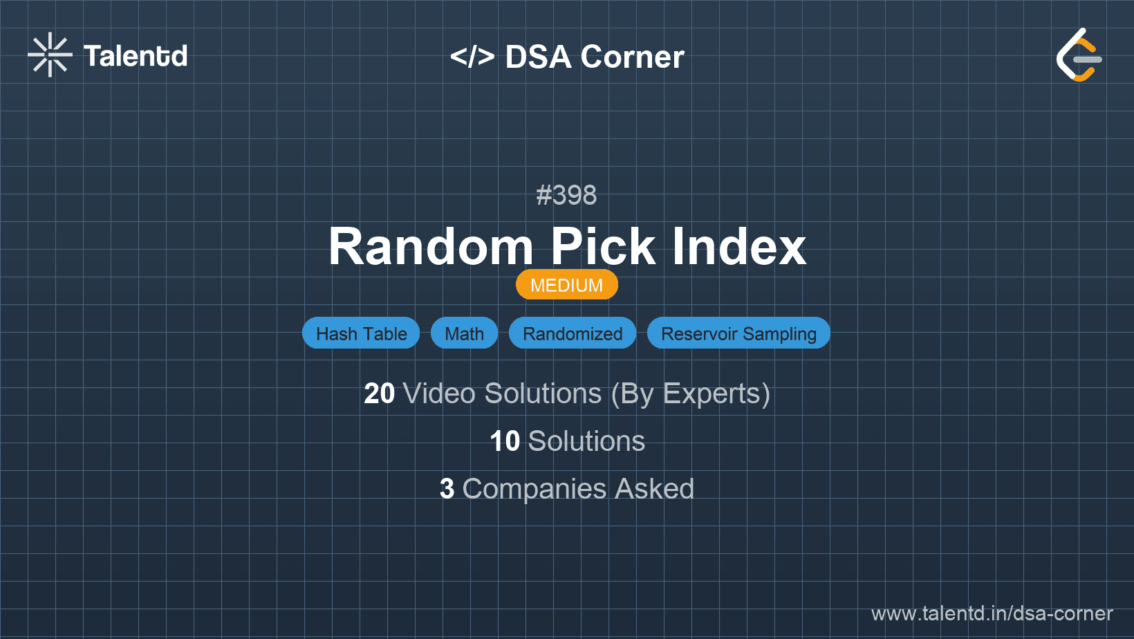 Problem visualization for Random Pick Index