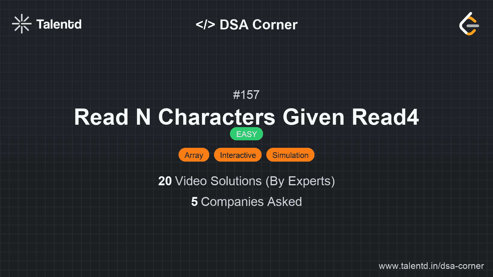Problem visualization for Read N Characters Given Read4