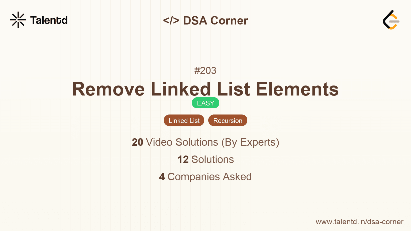 Problem visualization for Remove Linked List Elements