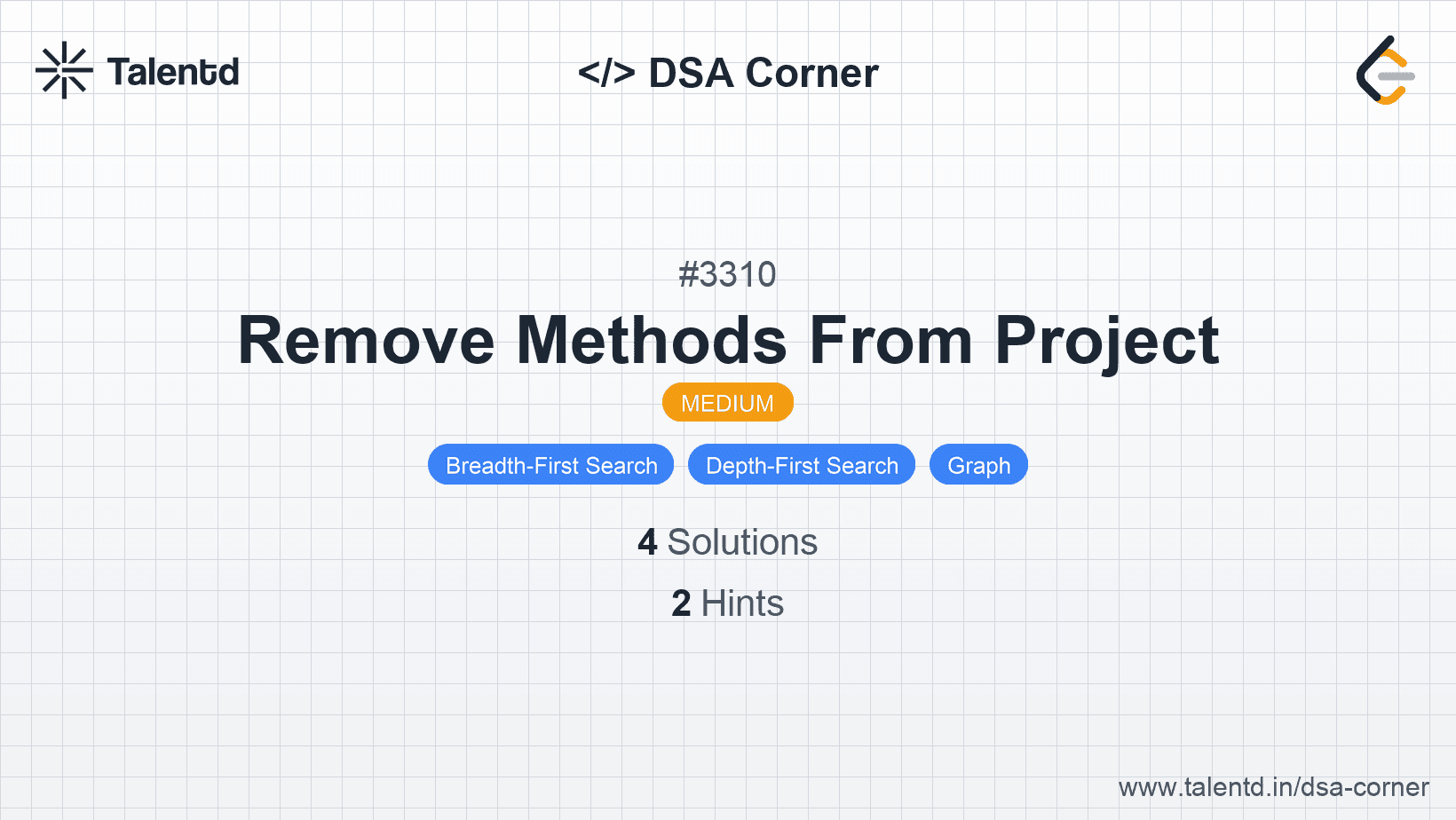 Problem visualization for Remove Methods From Project
