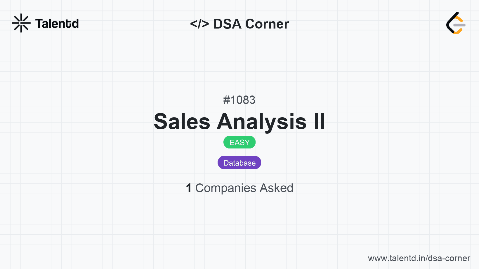 Problem visualization for Sales Analysis II