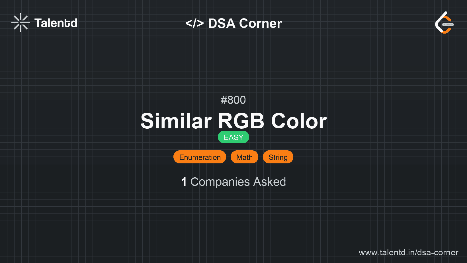 Problem visualization for Similar RGB Color