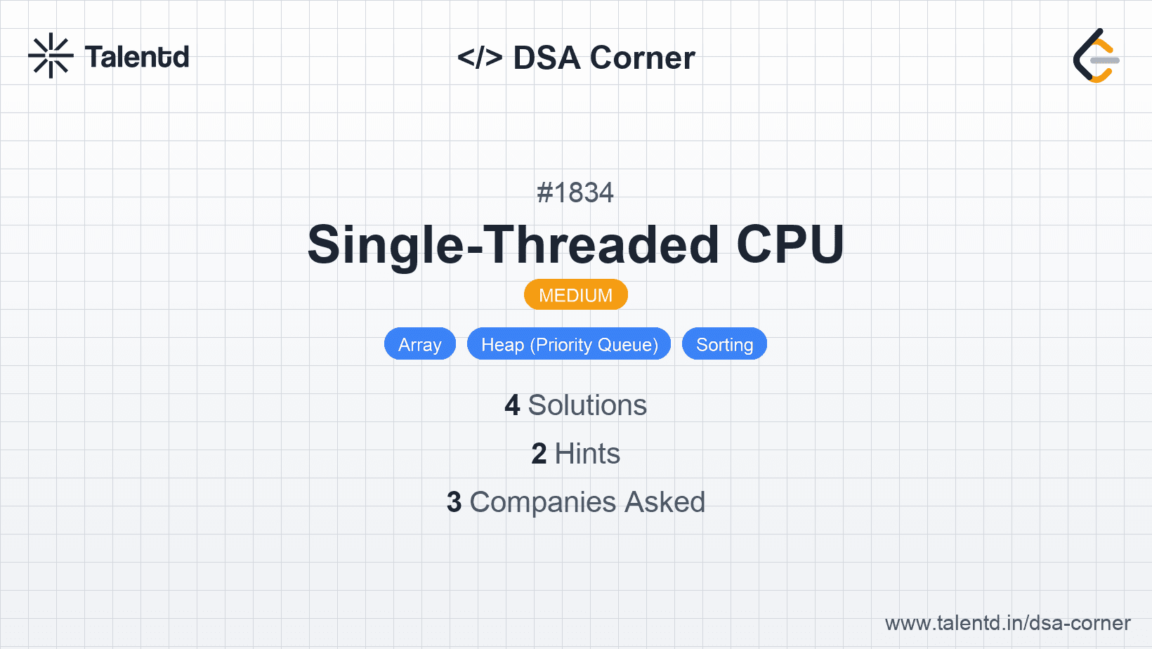 Problem visualization for Single-Threaded CPU