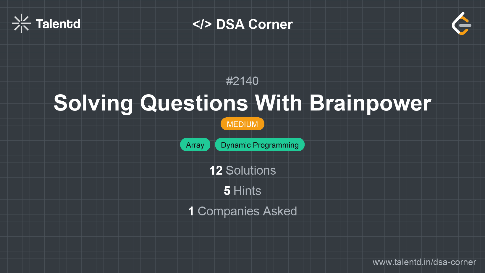 Problem visualization for Solving Questions With Brainpower