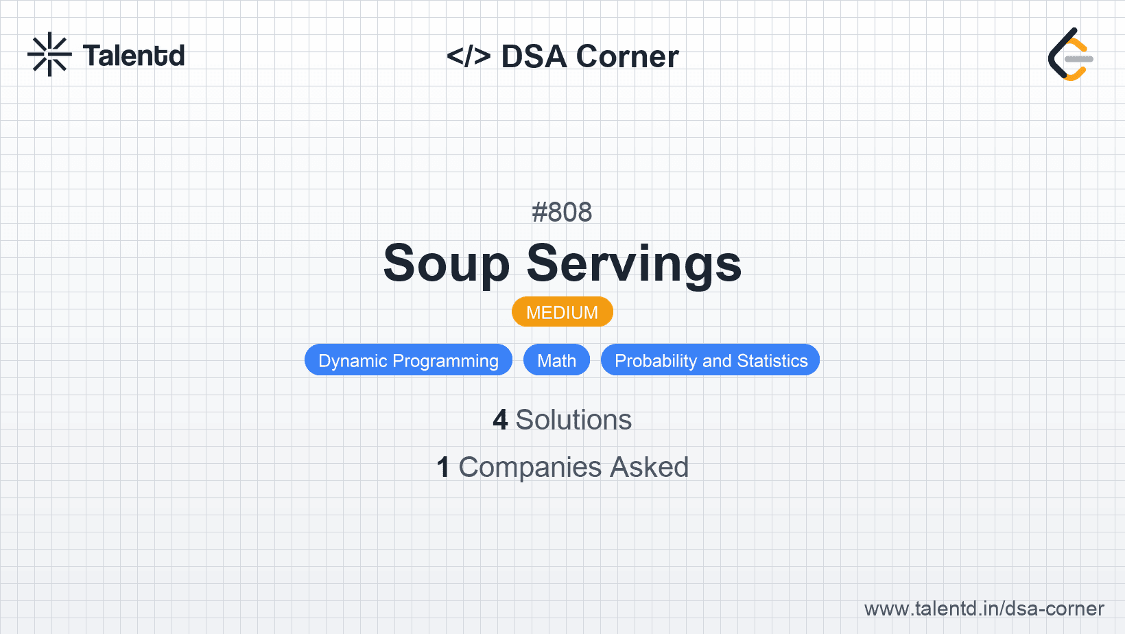 Problem visualization for Soup Servings