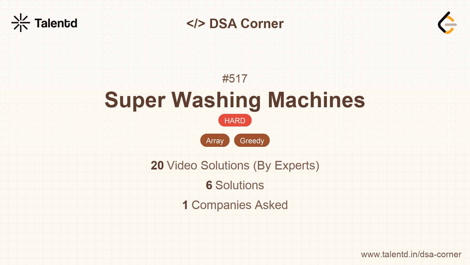 Problem visualization for Super Washing Machines