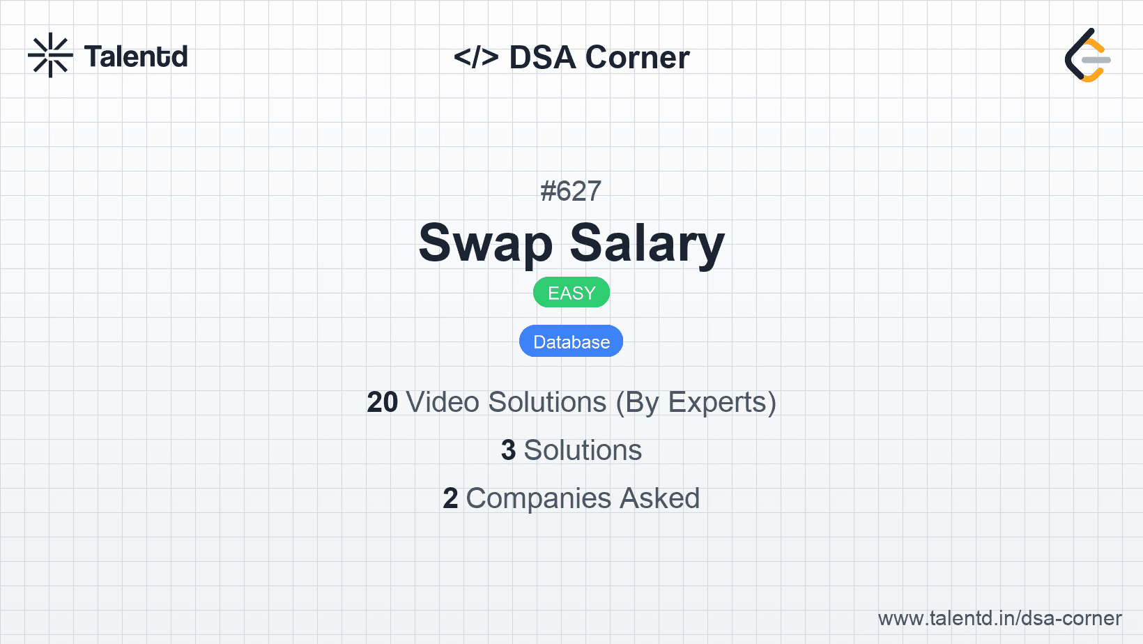 Problem visualization for Swap Salary