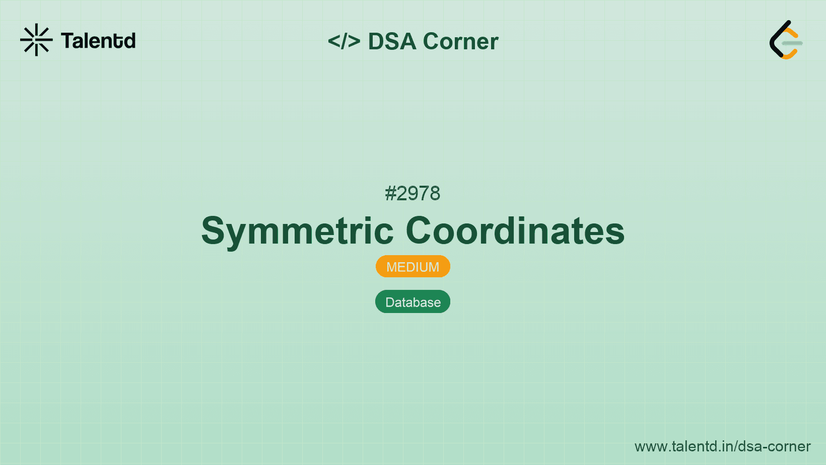 Problem visualization for Symmetric Coordinates