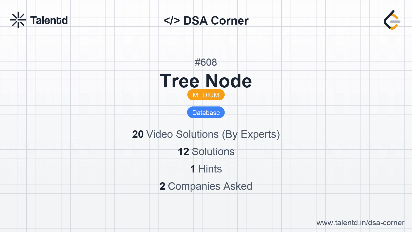 Problem visualization for Tree Node