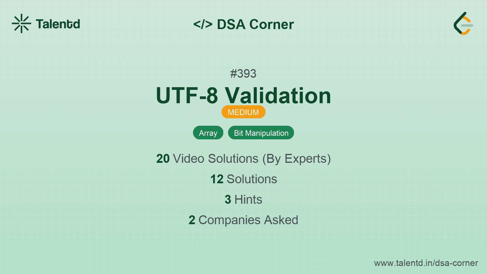 Problem visualization for UTF-8 Validation