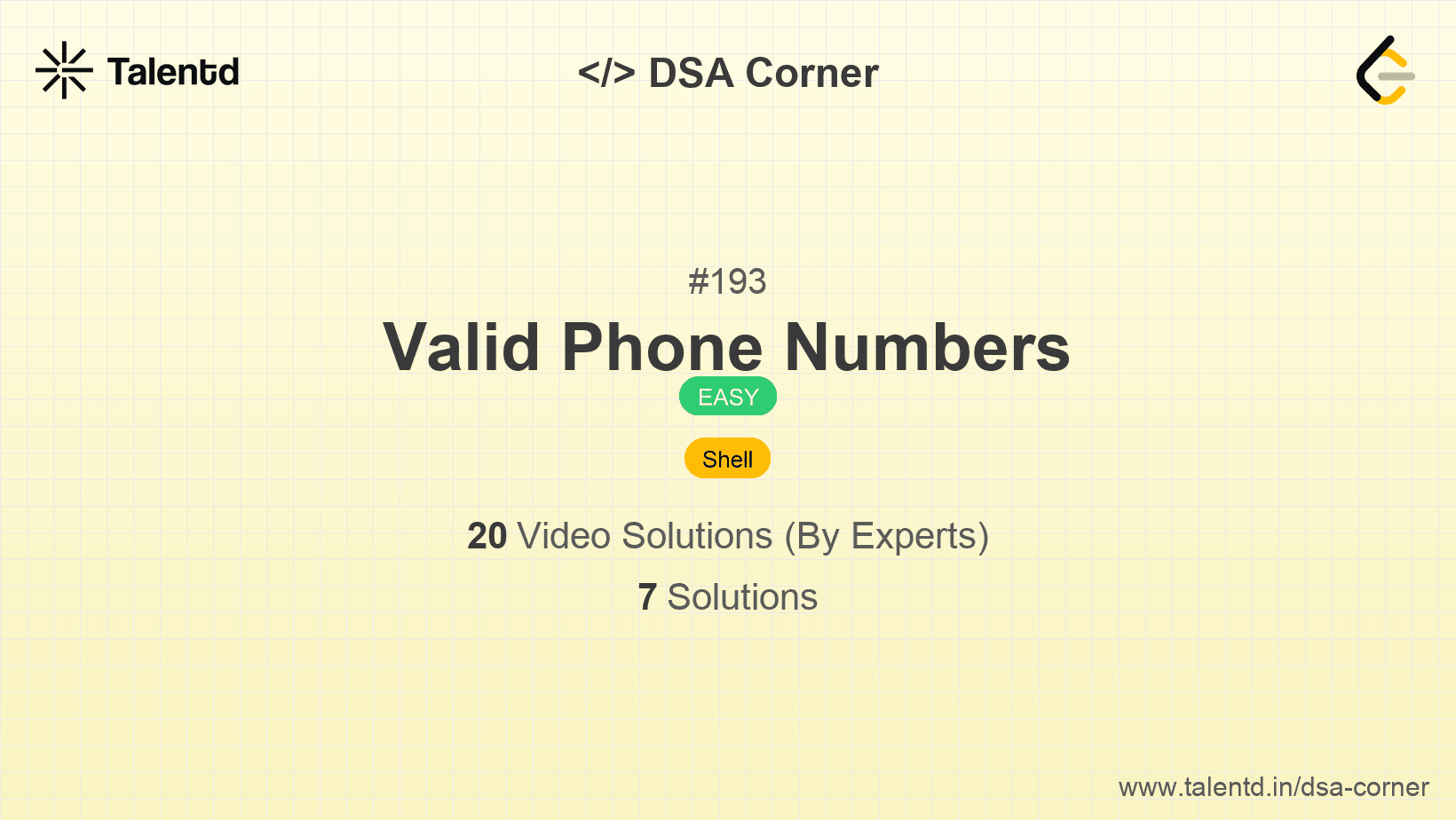 Problem visualization for Valid Phone Numbers