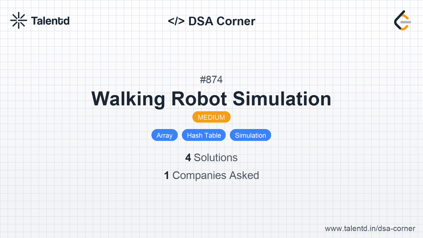 Problem visualization for Walking Robot Simulation