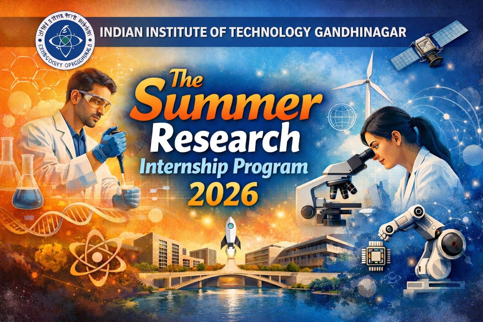 Summer Research Internship Program (SRIP) 2026 Indian Institute of Technology Gandhinagar (IITGN)
