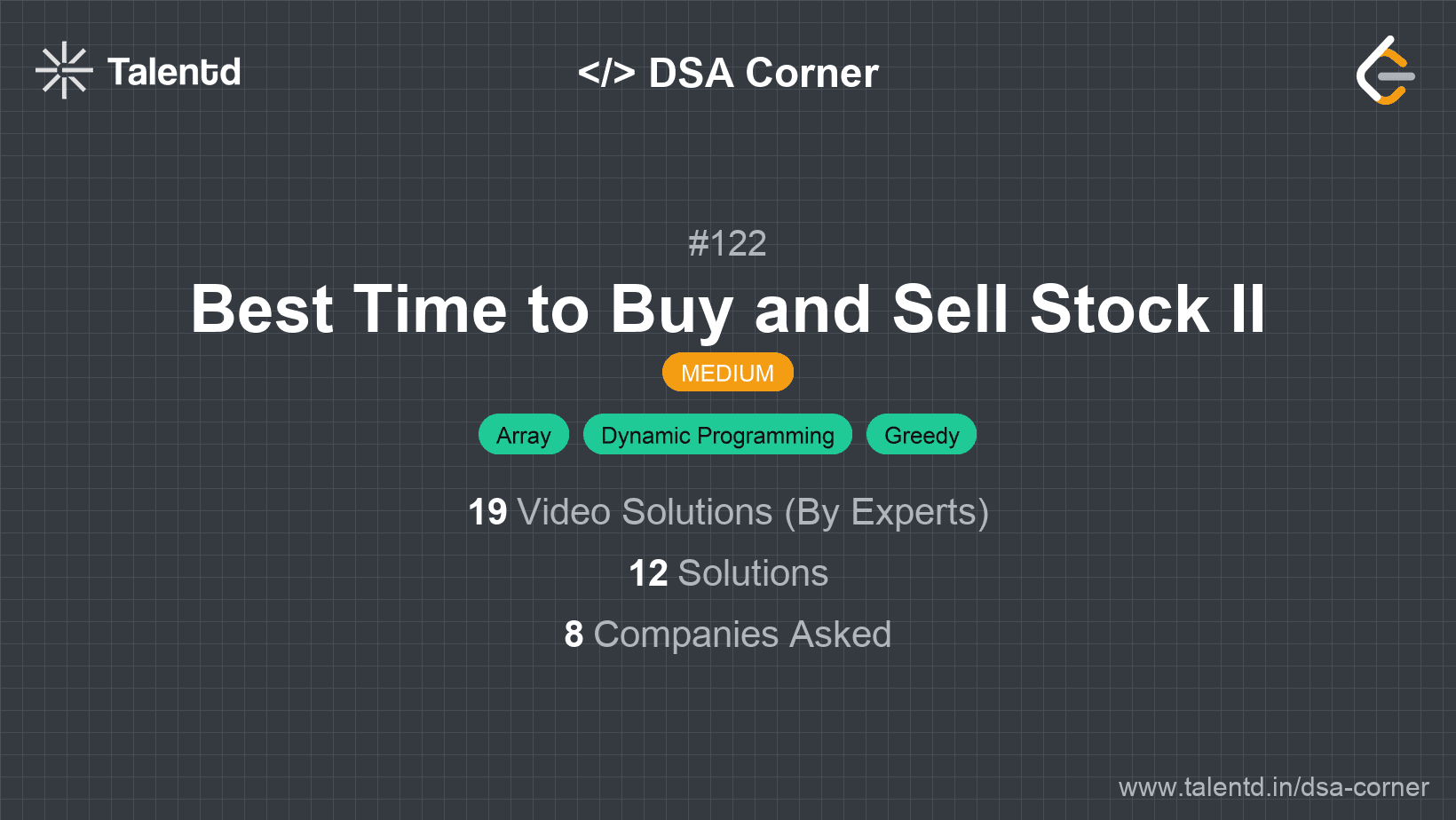 Problem visualization for Best Time to Buy and Sell Stock II