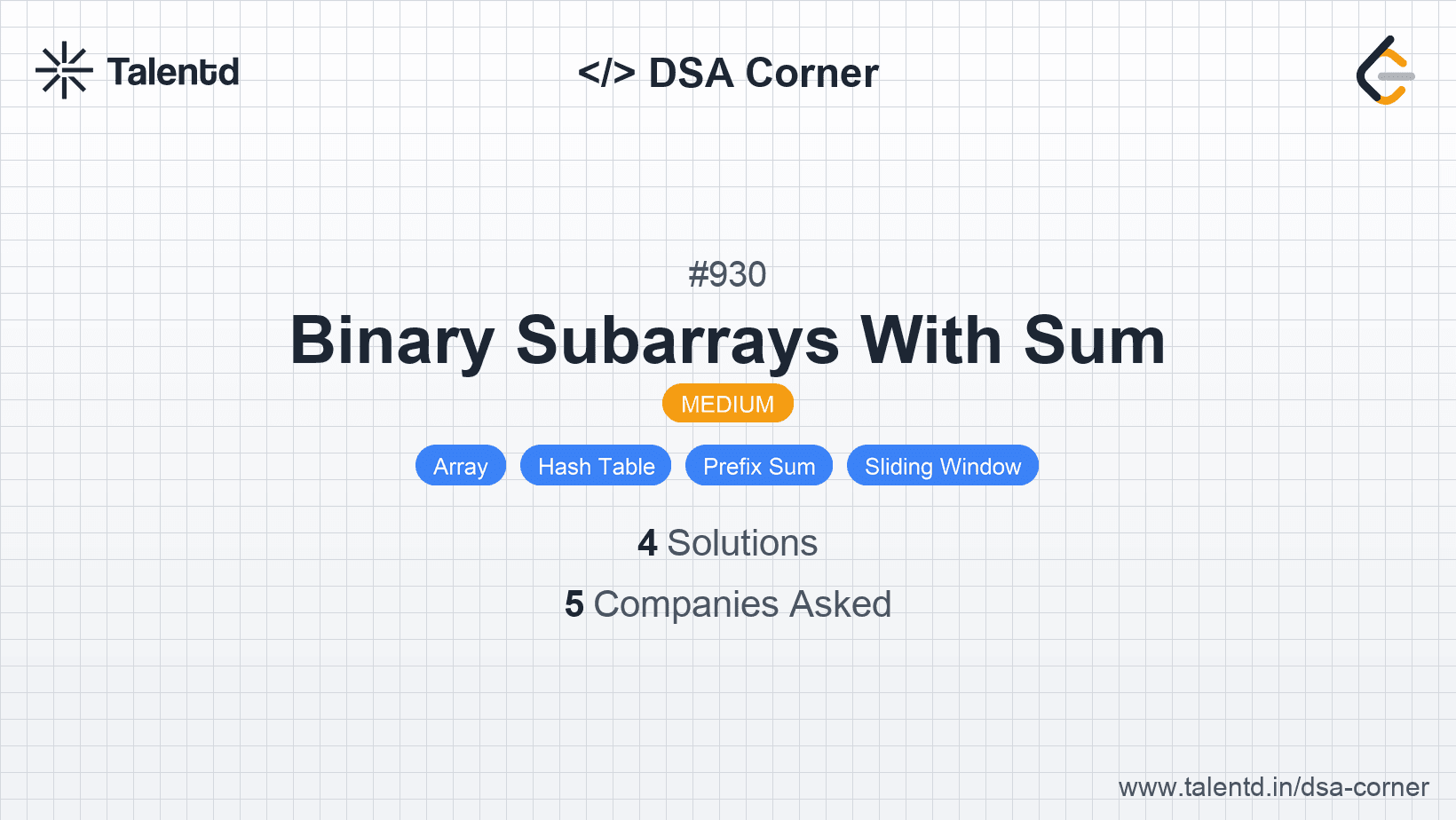 Problem visualization for Binary Subarrays With Sum