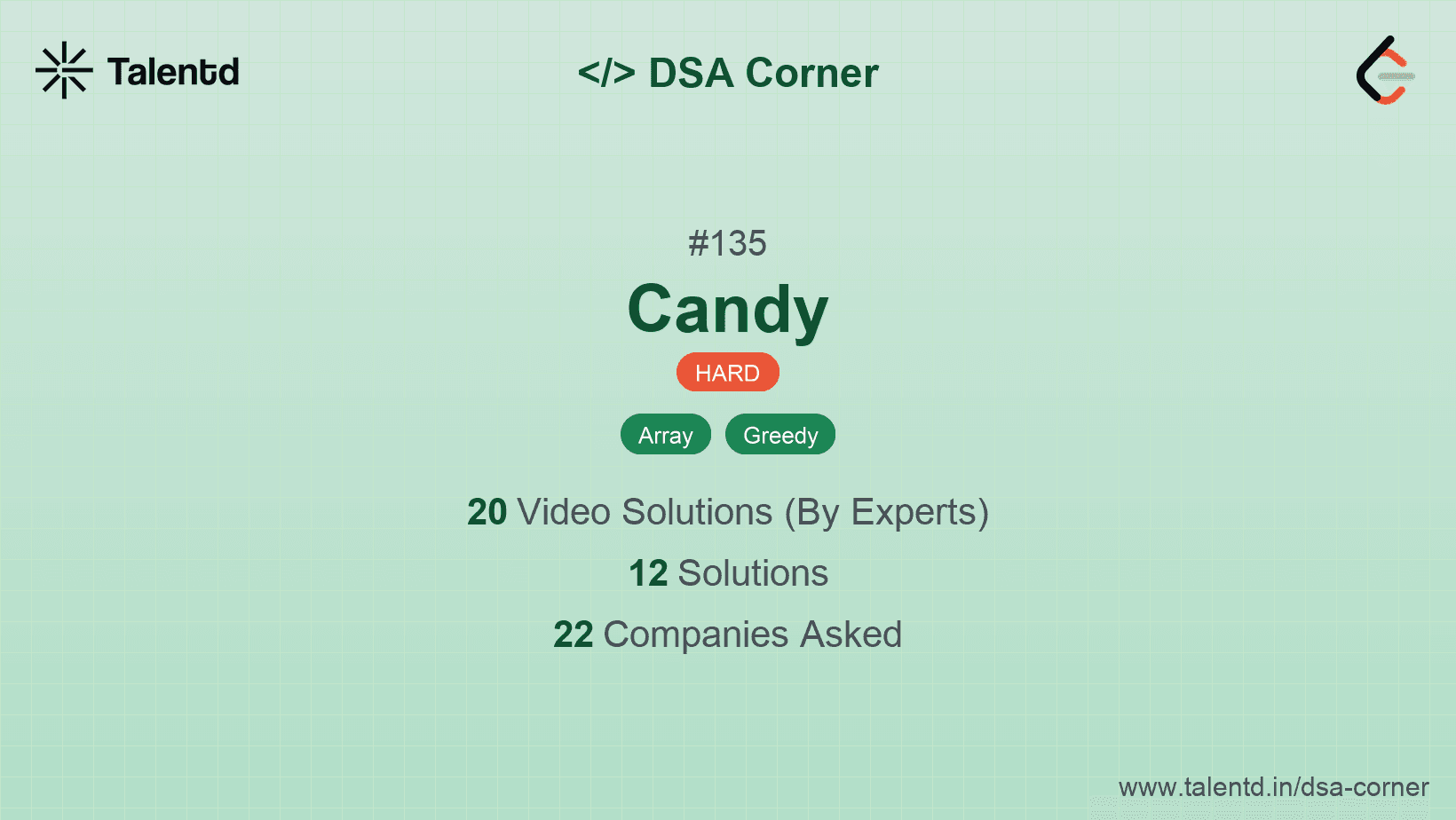Problem visualization for Candy