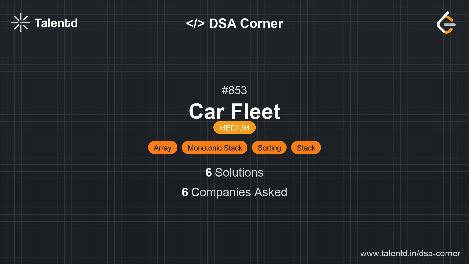 Problem visualization for Car Fleet