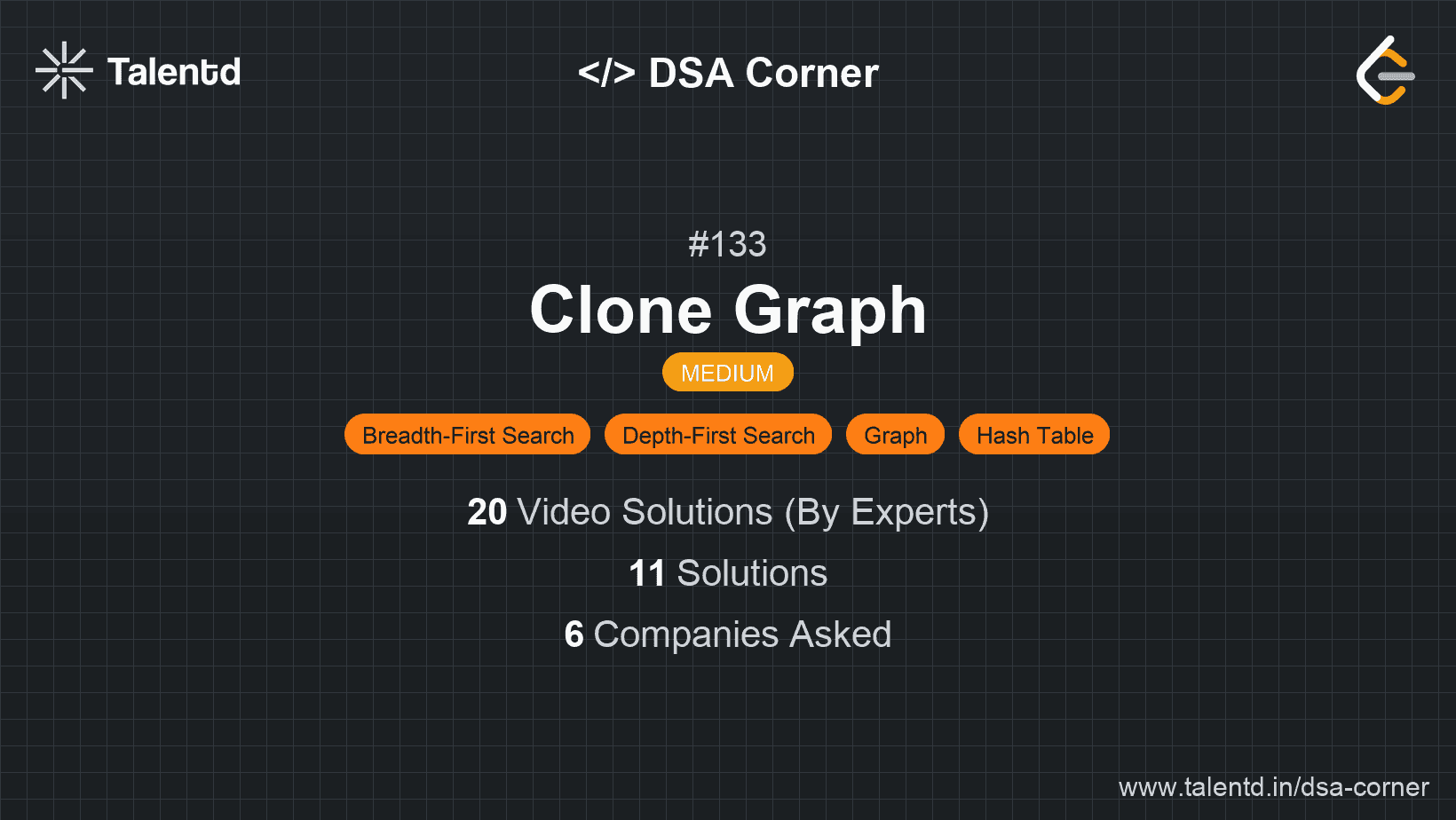 Problem visualization for Clone Graph
