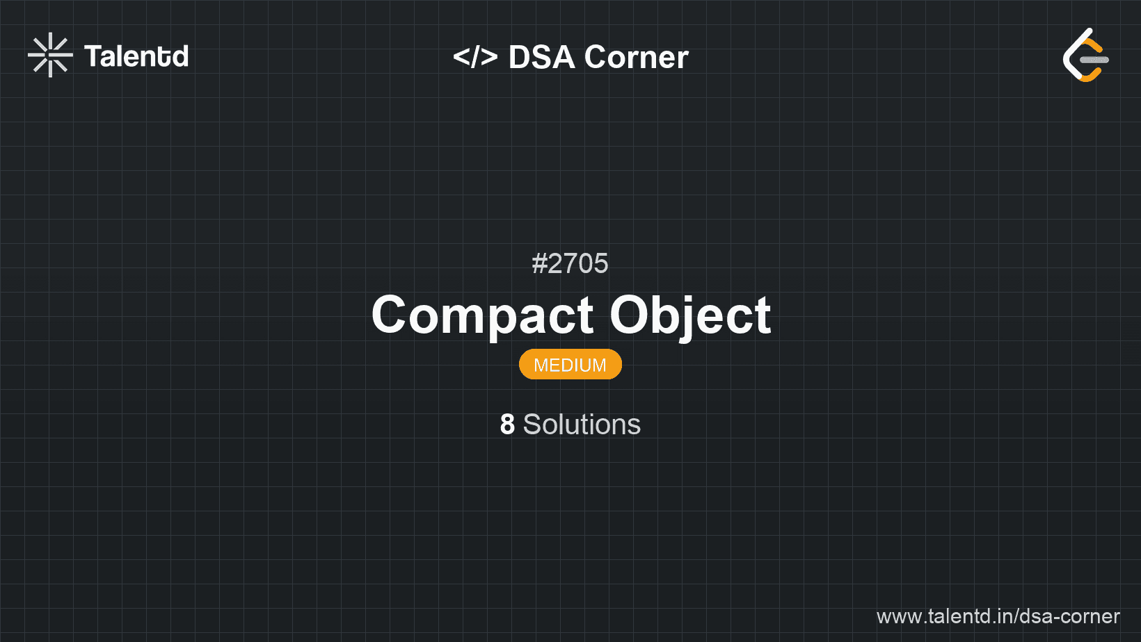 Problem visualization for Compact Object