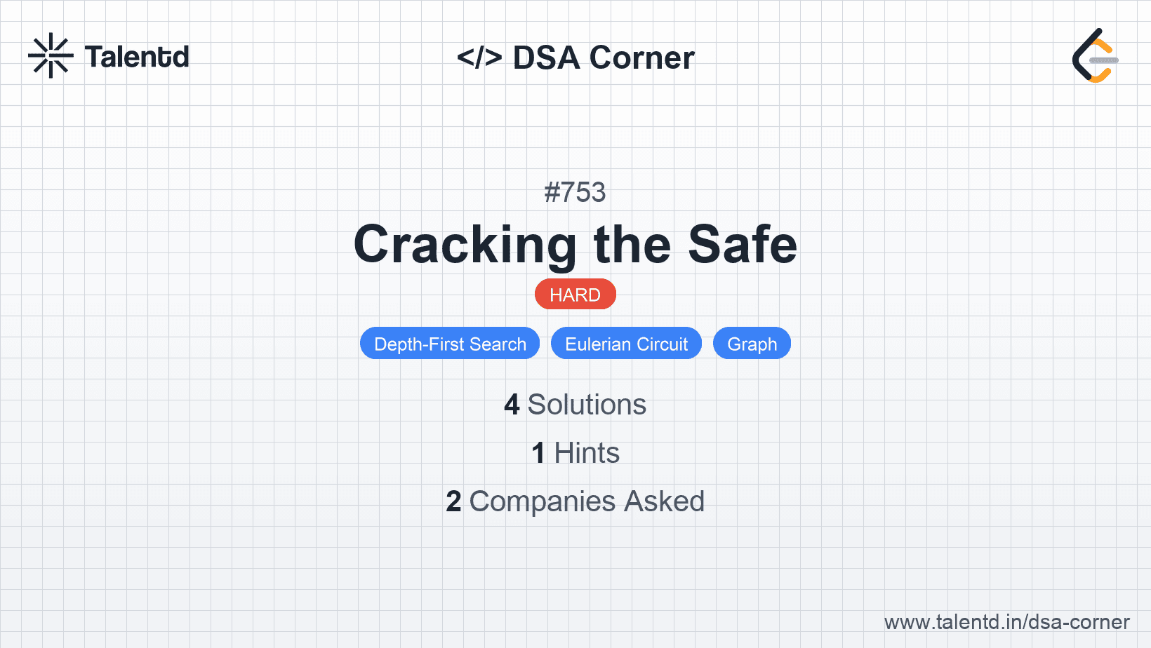 Problem visualization for Cracking the Safe