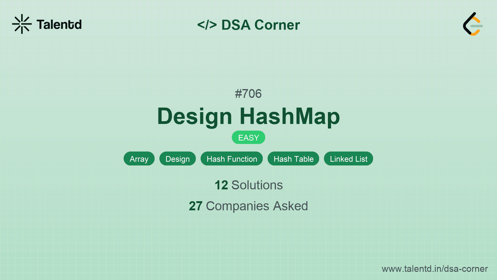 Problem visualization for Design HashMap