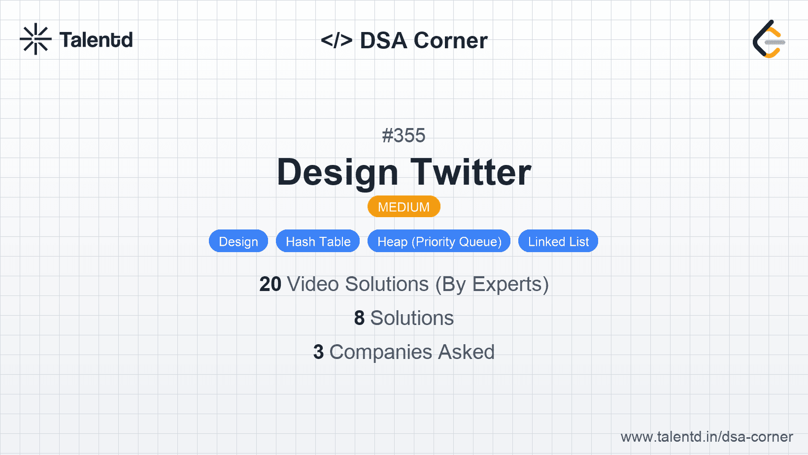 Problem visualization for Design Twitter