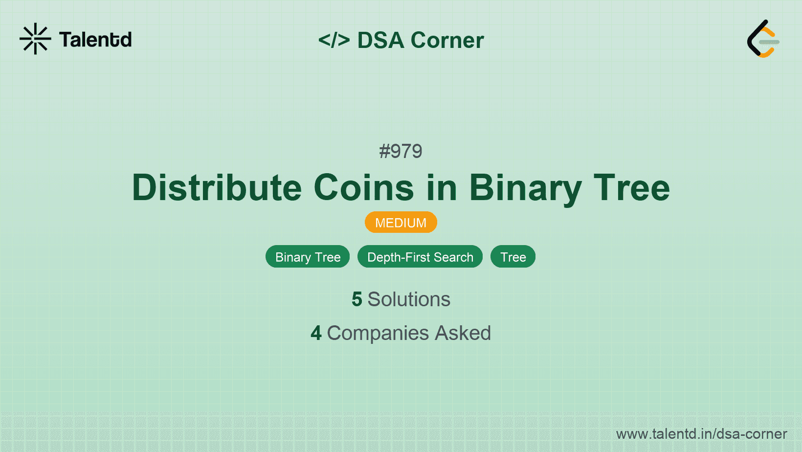 Problem visualization for Distribute Coins in Binary Tree