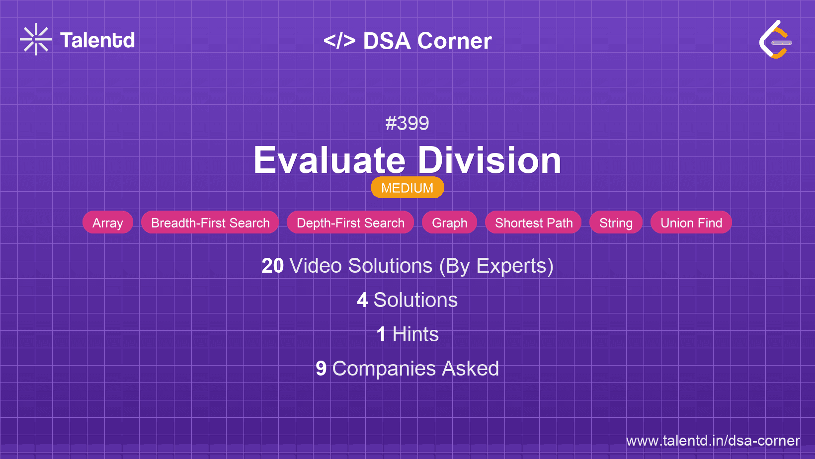 Problem visualization for Evaluate Division
