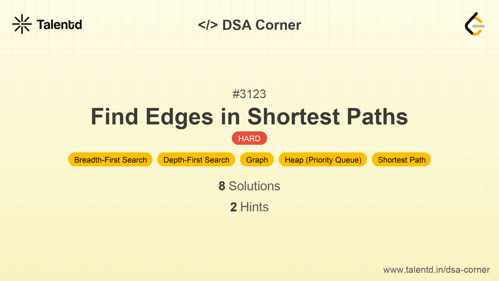 Problem visualization for Find Edges in Shortest Paths