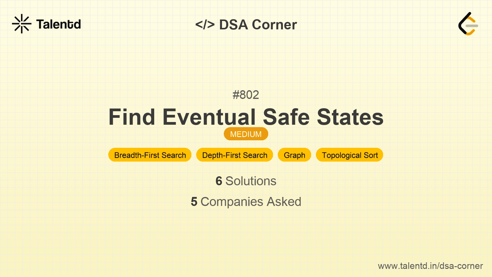 Problem visualization for Find Eventual Safe States
