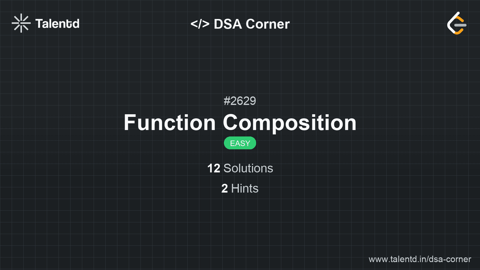 Problem visualization for Function Composition