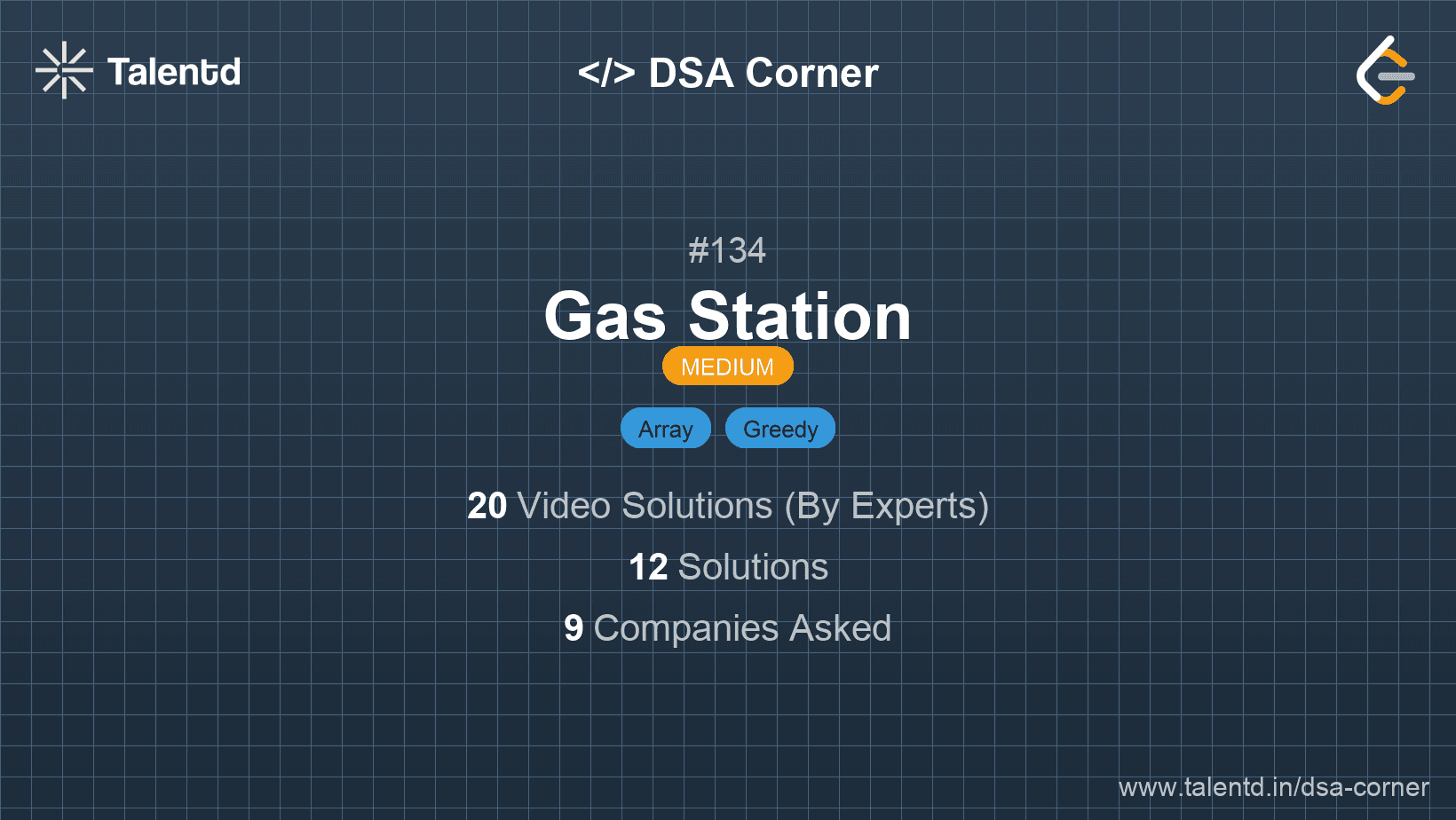 Problem visualization for Gas Station