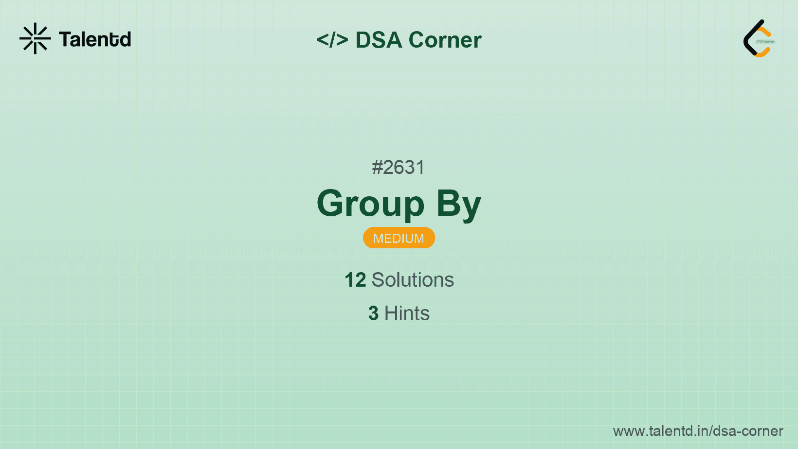 Problem visualization for Group By