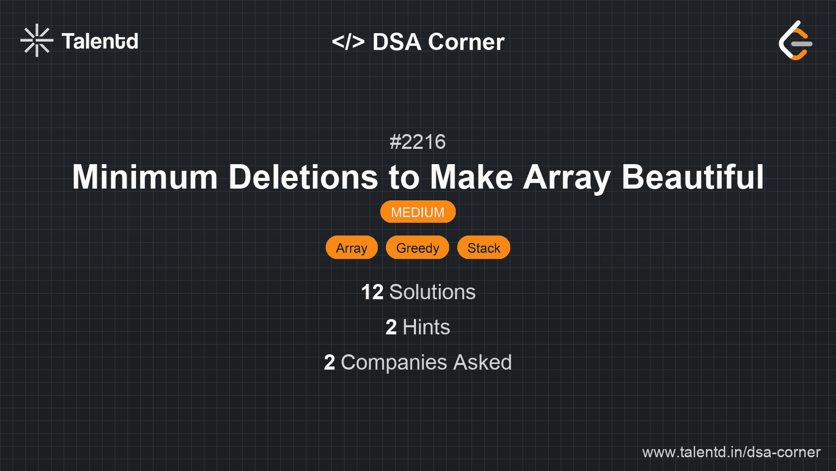 Problem visualization for Minimum Deletions to Make Array Beautiful