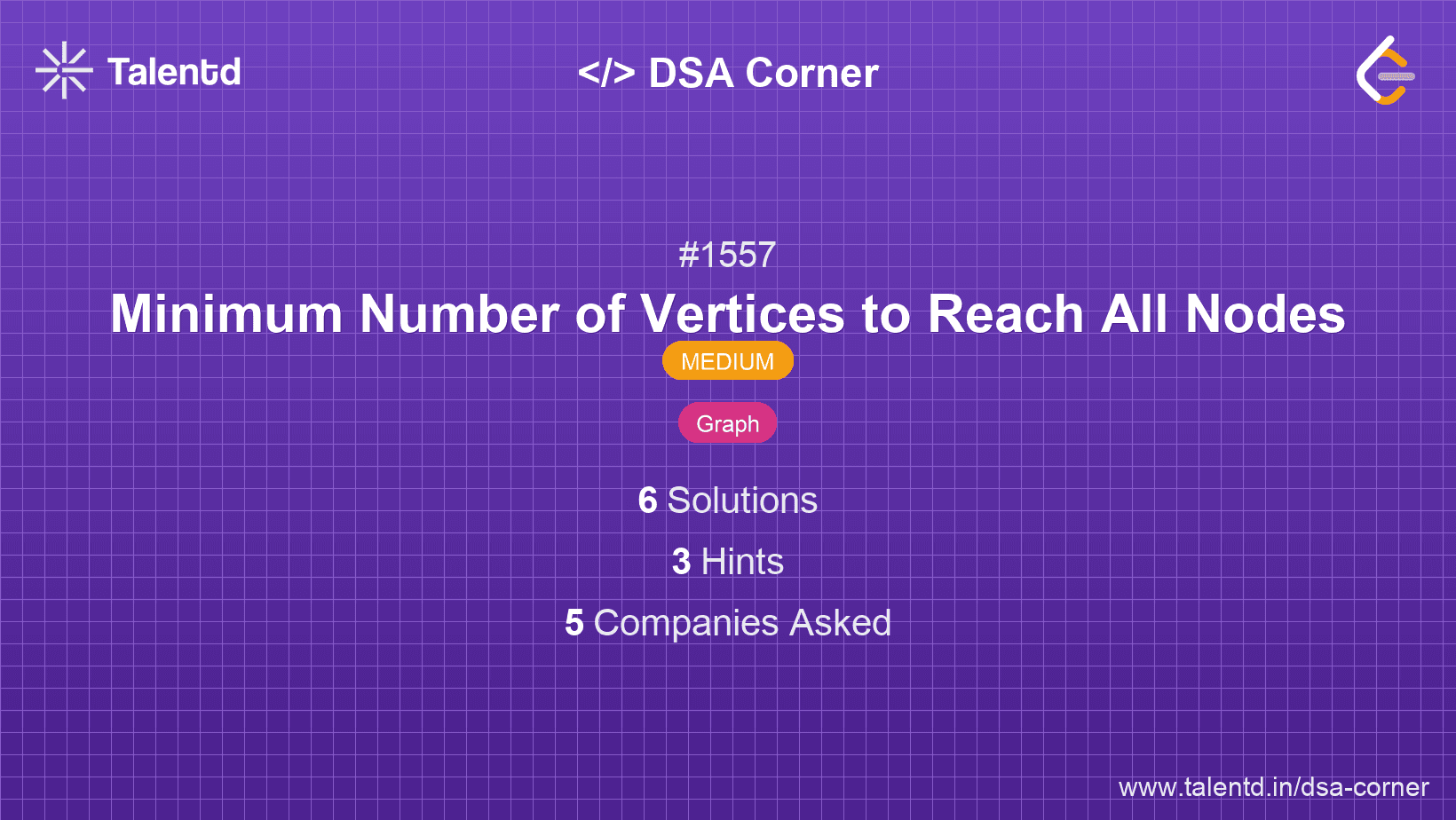 Problem visualization for Minimum Number of Vertices to Reach All Nodes