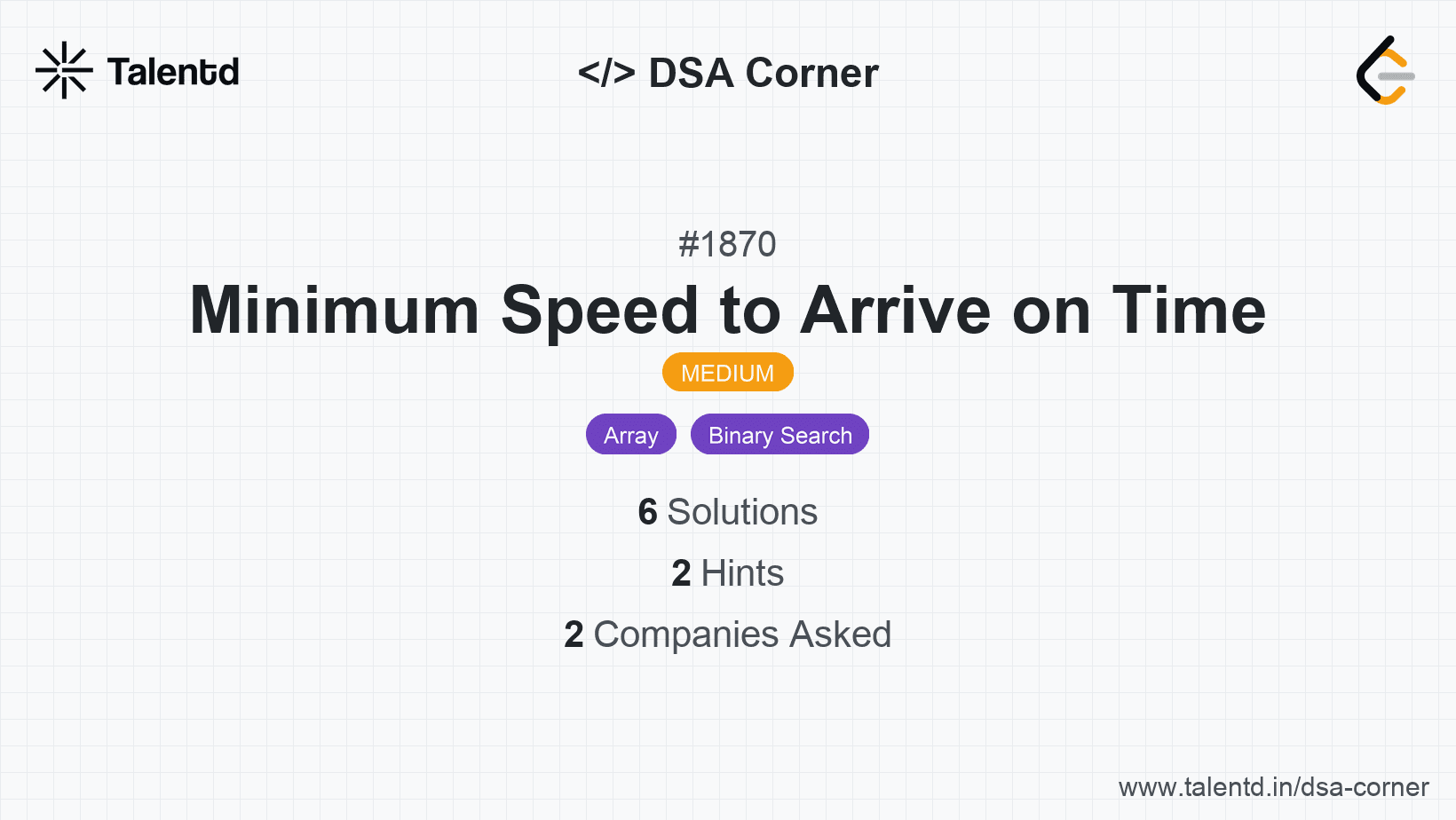 Problem visualization for Minimum Speed to Arrive on Time