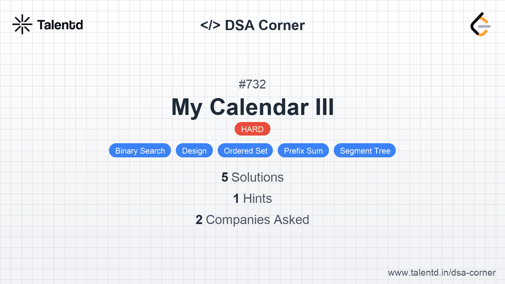 Problem visualization for My Calendar III