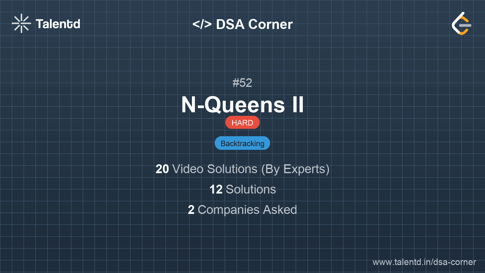 Problem visualization for N-Queens II