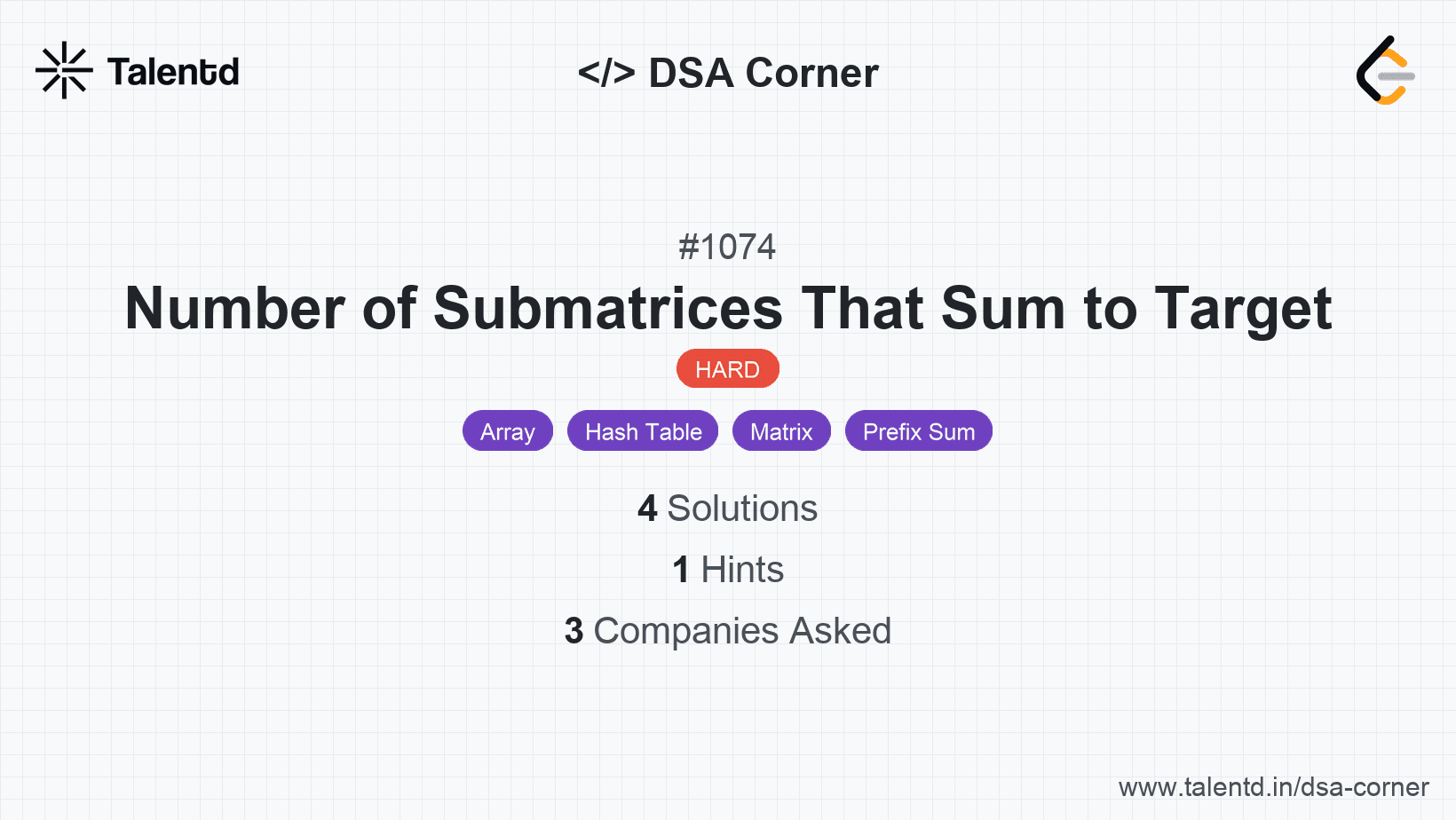 Problem visualization for Number of Submatrices That Sum to Target