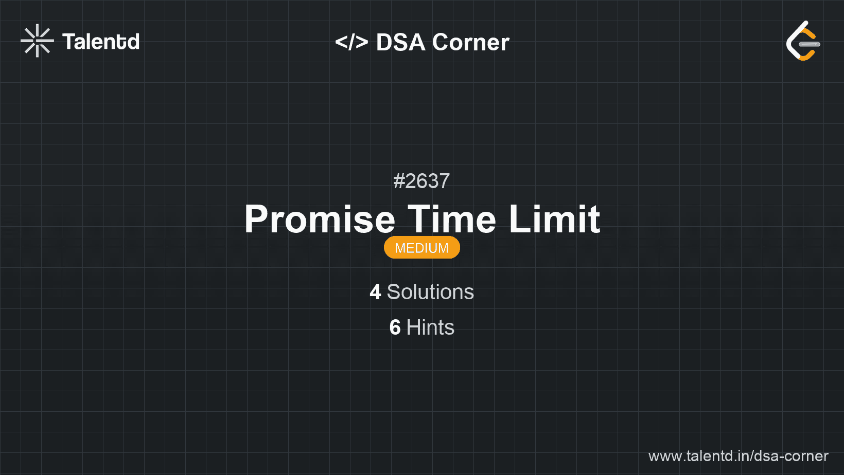 Problem visualization for Promise Time Limit